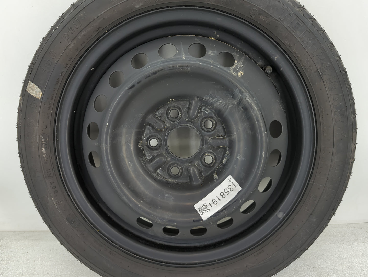 2018-2022 Toyota Camry Spare Donut Tire Wheel Rim Oem - Oemusedautoparts1.com