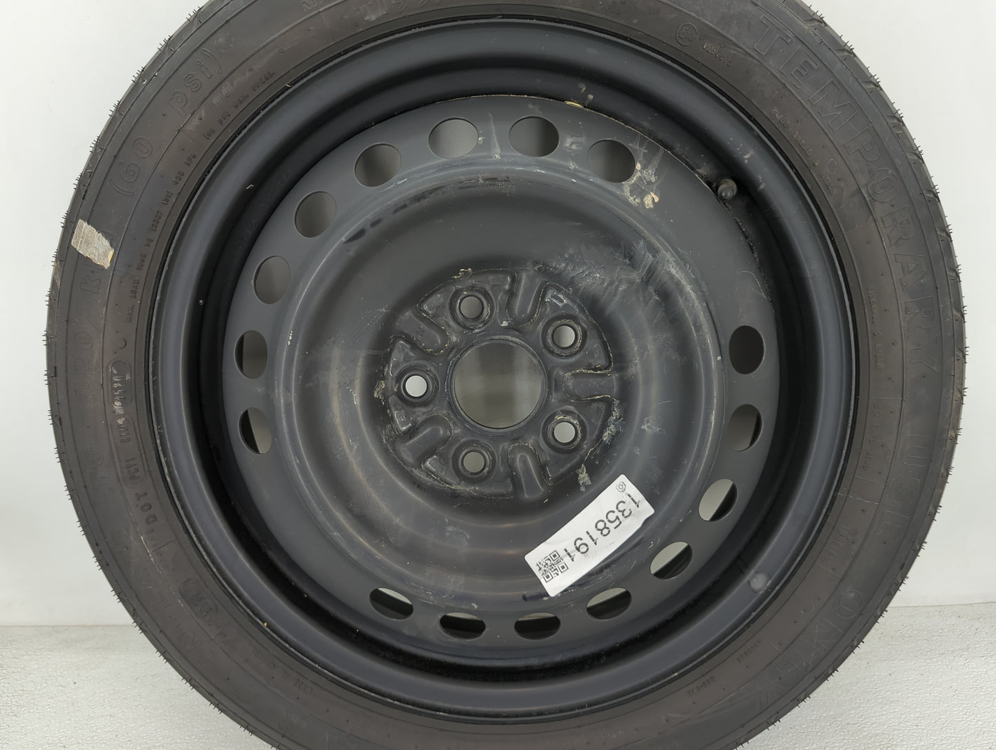 2018-2022 Toyota Camry Spare Donut Tire Wheel Rim Oem - Oemusedautoparts1.com