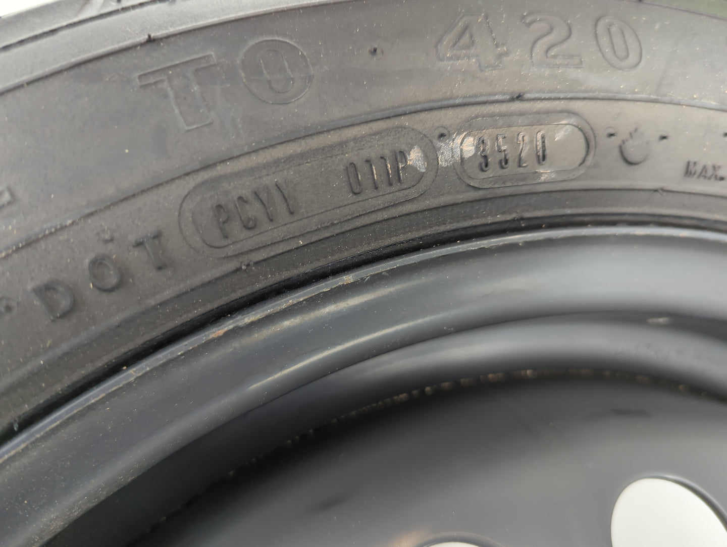 2018-2022 Toyota Camry Spare Donut Tire Wheel Rim Oem - Oemusedautoparts1.com