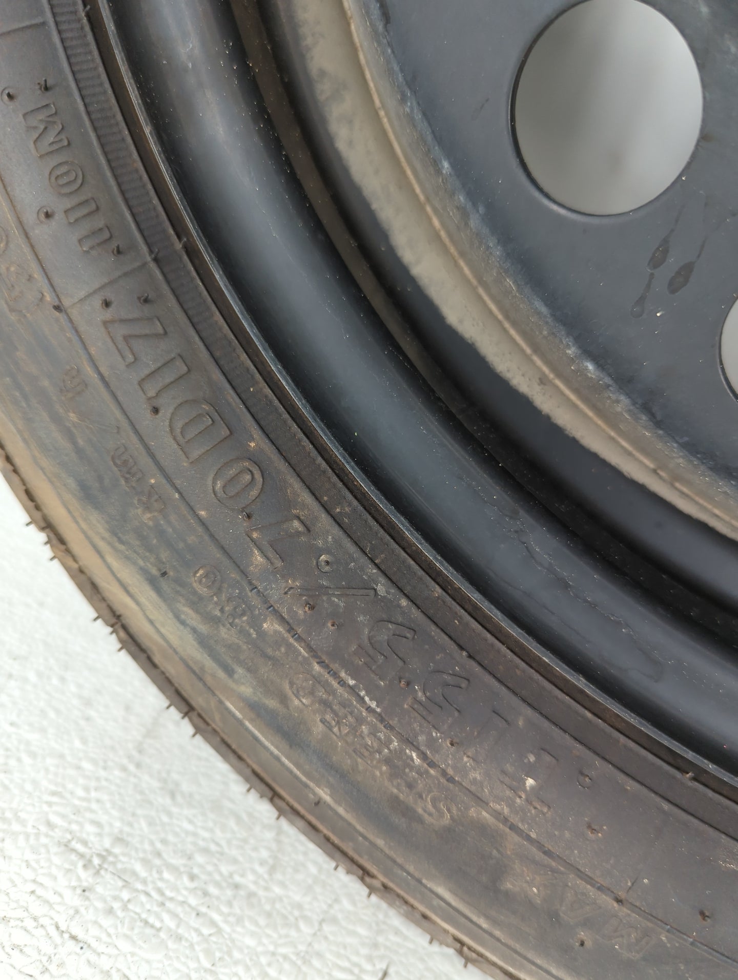 2018-2022 Toyota Camry Spare Donut Tire Wheel Rim Oem - Oemusedautoparts1.com