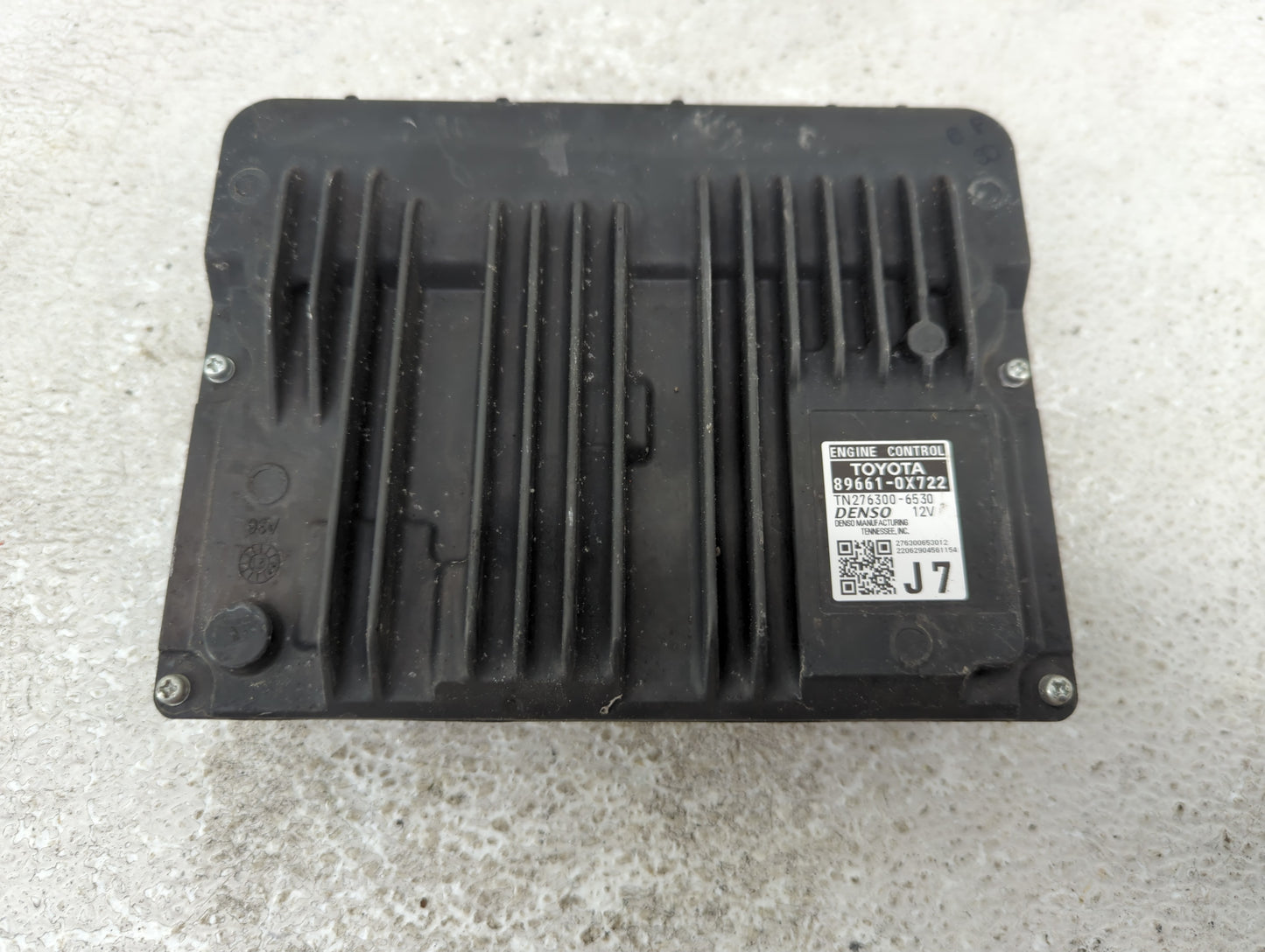 2021-2022 Toyota Camry PCM Engine Control Computer ECU ECM PCU OEM P/N:89661-0X722 Fits Fits 2021 2022 OEM Used Auto Parts -