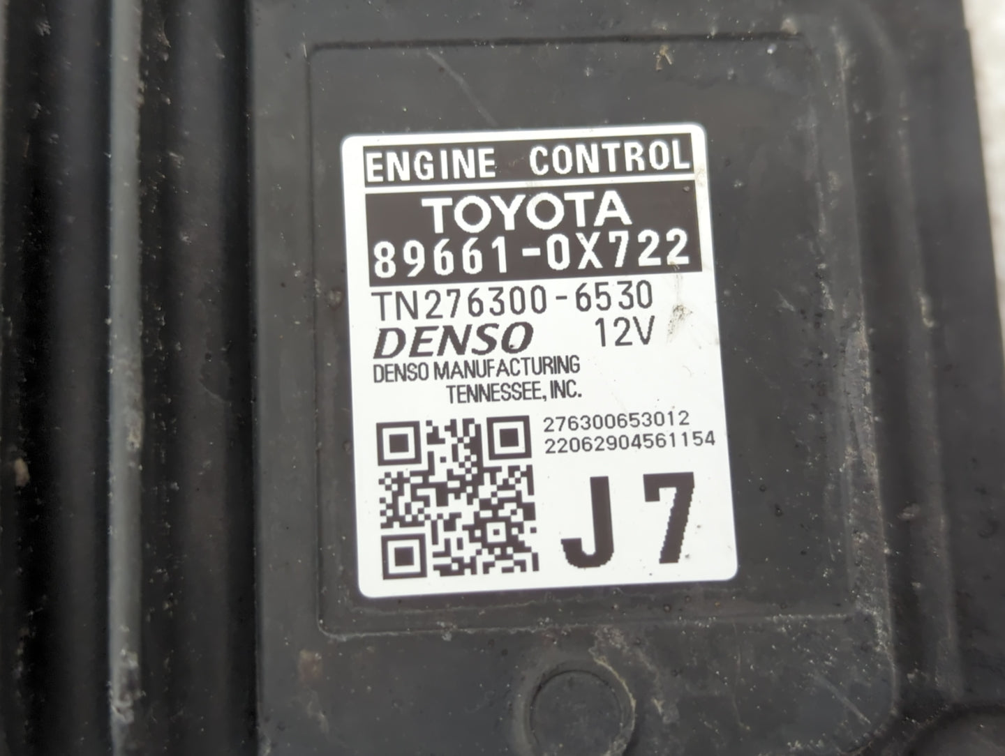2021-2022 Toyota Camry PCM Engine Control Computer ECU ECM PCU OEM P/N:89661-0X722 Fits Fits 2021 2022 OEM Used Auto Parts -