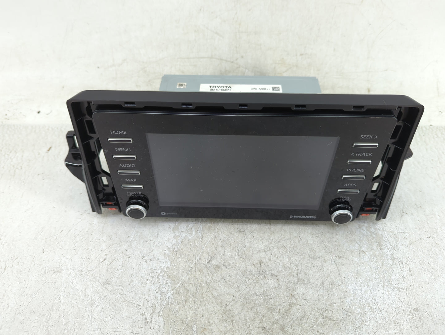 2020-2022 Toyota Camry Radio AM FM Cd Player Receiver Replacement P/N:86140-06D90 Fits Fits 2020 2021 2022 OEM Used Auto Par
