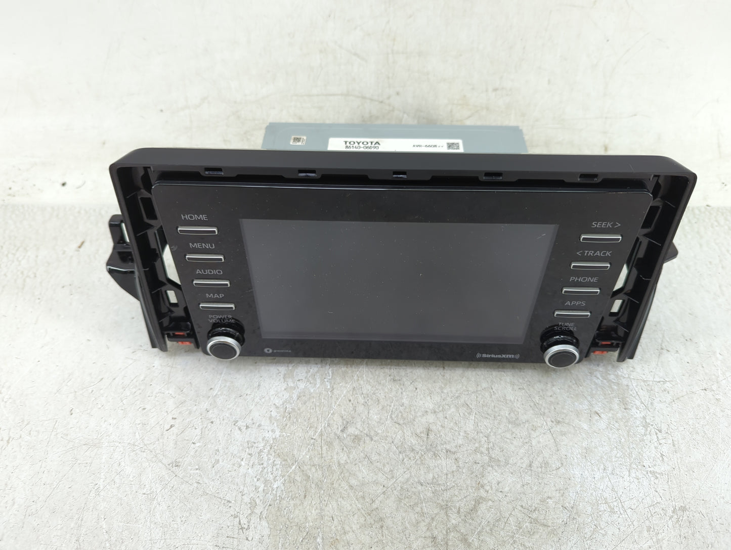 2020-2022 Toyota Camry Radio AM FM Cd Player Receiver Replacement P/N:86140-06D90 Fits Fits 2020 2021 2022 OEM Used Auto Par