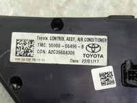 2018-2022 Toyota Camry Climate Control Module Temperature AC/Heater Replacement P/N:55900-06490-B Fits OEM Used Auto Parts -