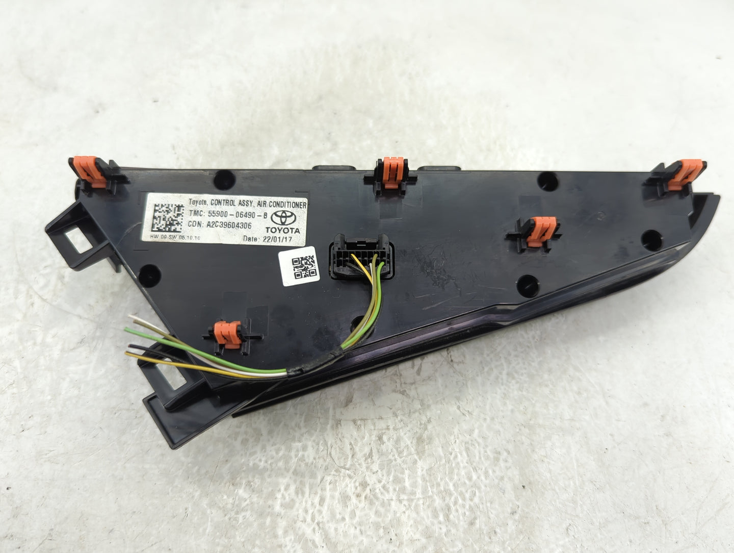 2018-2022 Toyota Camry Climate Control Module Temperature AC/Heater Replacement P/N:55900-06490-B Fits OEM Used Auto Parts -