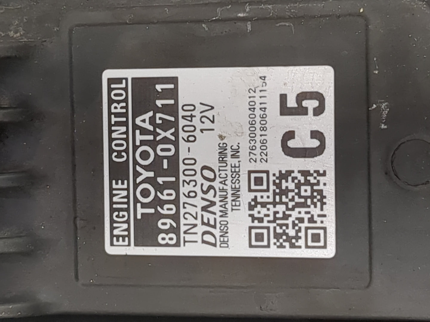 2020-2022 Toyota Camry PCM Engine Control Computer ECU ECM PCU OEM P/N:89661-0X711 276300-6040 Fits Fits 2020 2021 2022 OEM 
