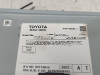 2020-2022 Toyota Camry Radio AM FM Cd Player Receiver Replacement P/N:86140-06D90 AVH-6608ZT, D172G Fits Fits 2020 2021 2022
