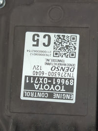 2020-2022 Toyota Camry PCM Engine Control Computer ECU ECM PCU OEM P/N:89661-0X711 TN276300-6040 Fits Fits 2020 2021 2022 OE