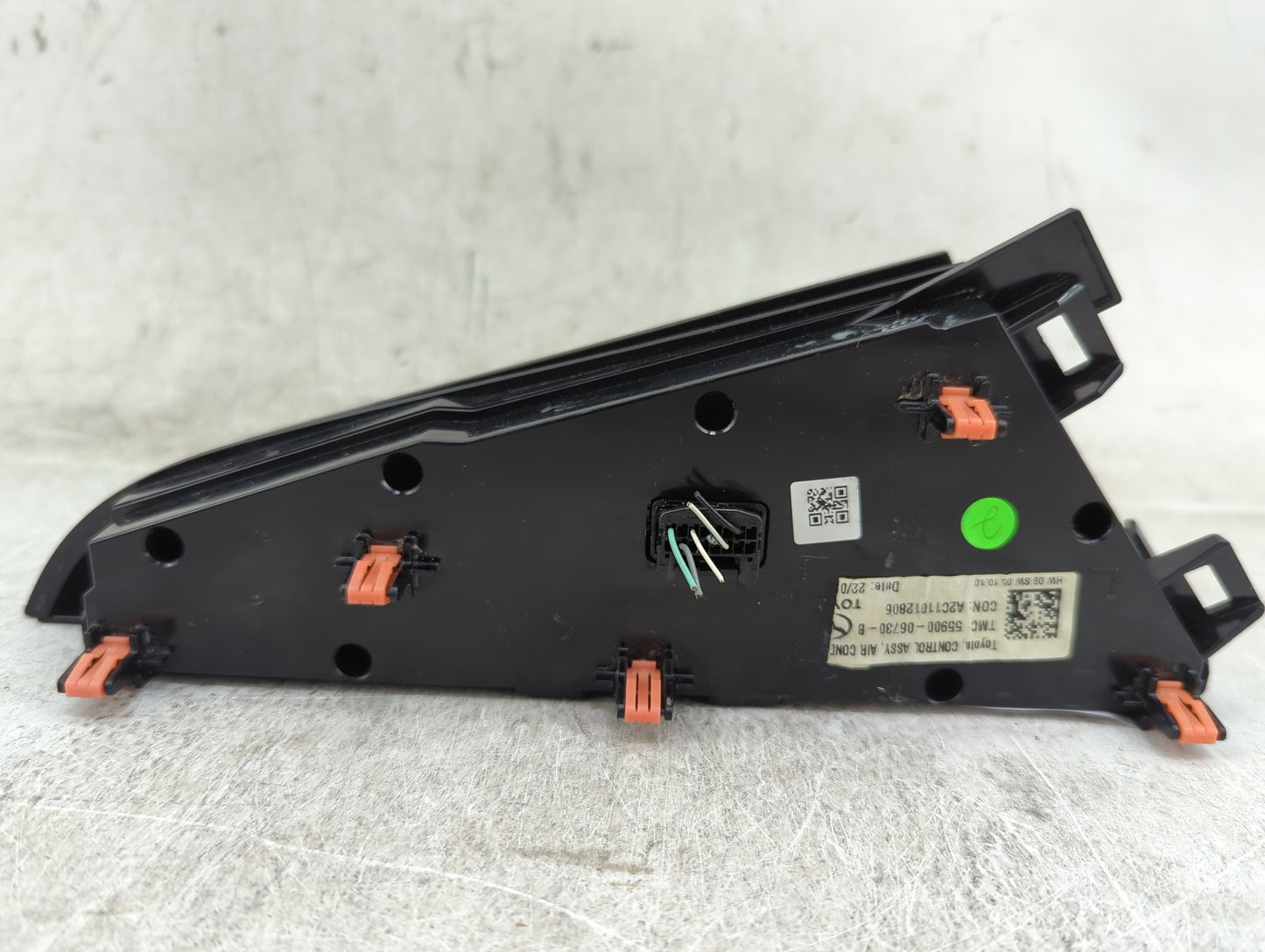 2022 Toyota Camry Climate Control Module Temperature AC/Heater Replacement P/N:55900-06730-B A2C11012806 Fits OEM Used Auto 