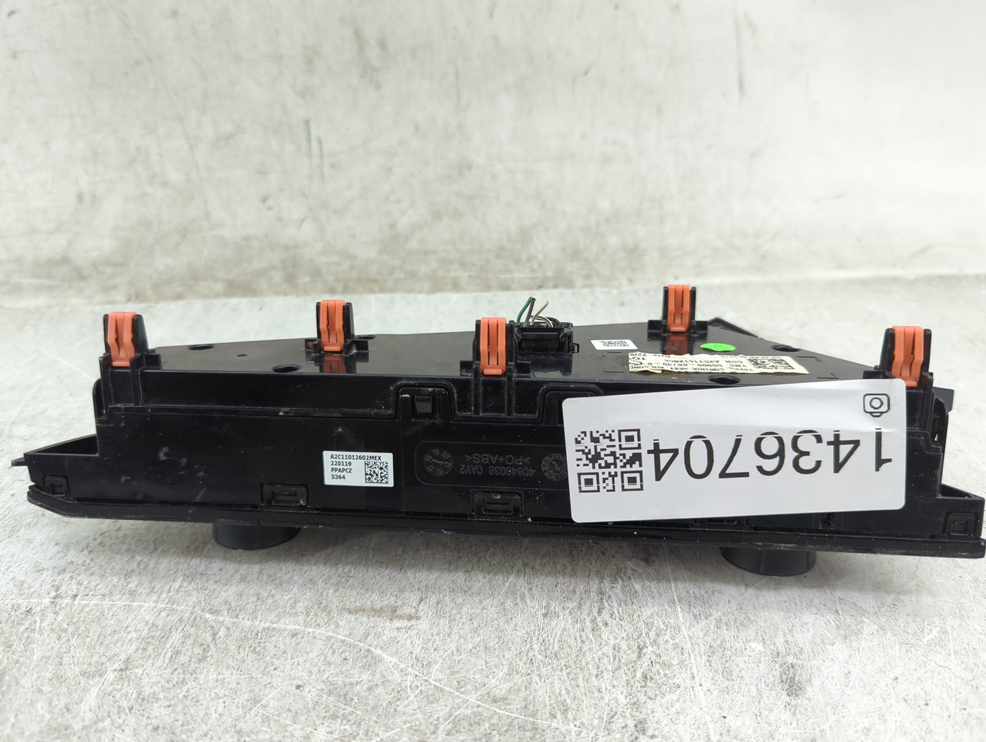 2022 Toyota Camry Climate Control Module Temperature AC/Heater Replacement P/N:55900-06730-B A2C11012806 Fits OEM Used Auto 