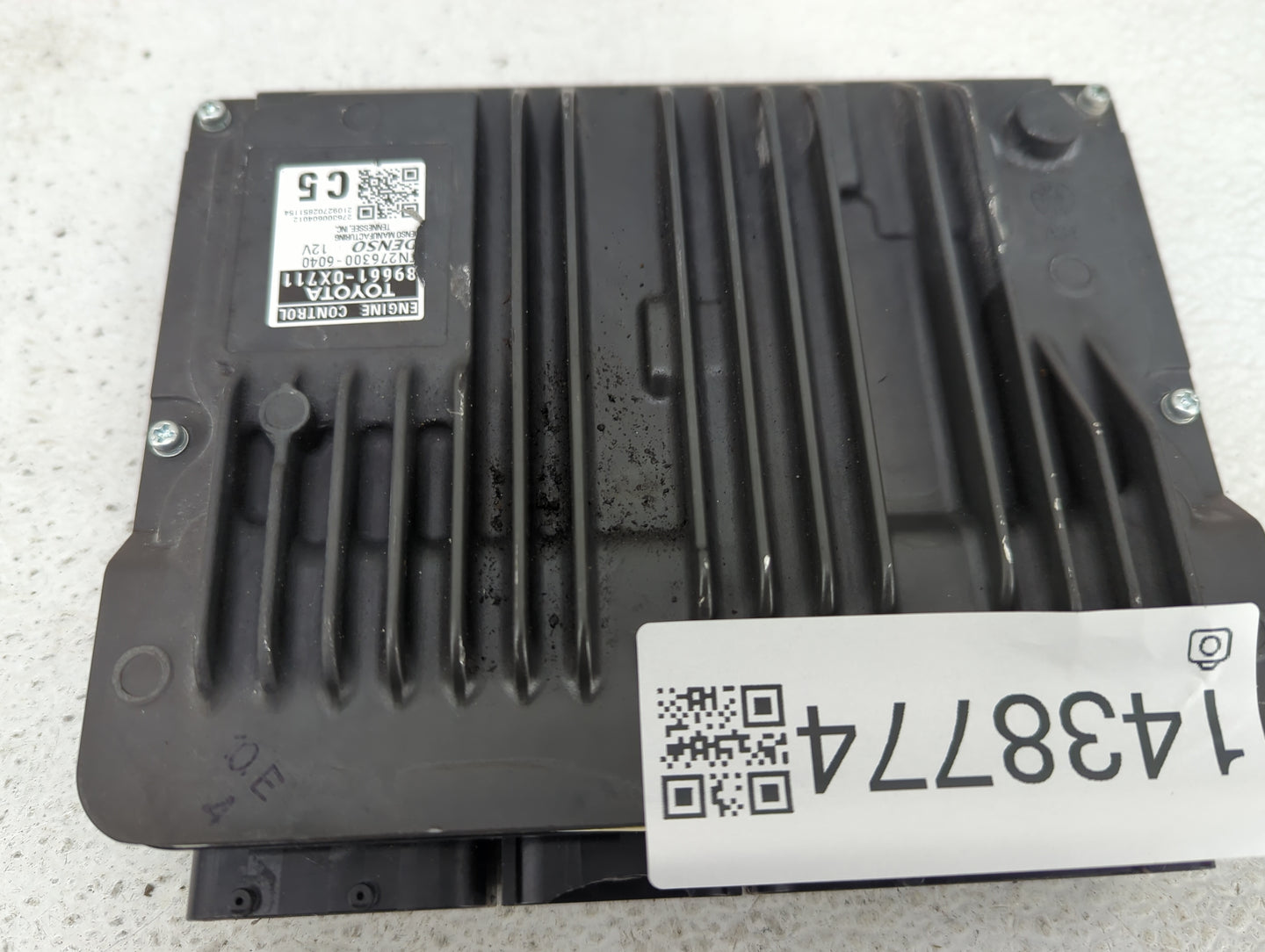 2020-2022 Toyota Camry PCM Engine Control Computer ECU ECM PCU OEM P/N:89661-0X711 N276300-6040 Fits Fits 2020 2021 2022 OEM