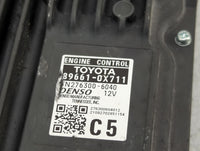 2020-2022 Toyota Camry PCM Engine Control Computer ECU ECM PCU OEM P/N:89661-0X711 N276300-6040 Fits Fits 2020 2021 2022 OEM