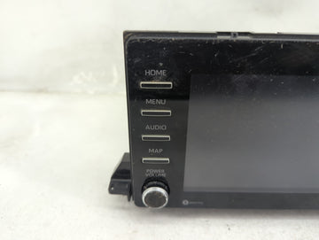 2020-2022 Toyota Camry Radio AM FM Cd Player Receiver Replacement P/N:86140-06D90 AVH-6608ZT, D172G Fits Fits 2020 2021 2022 OEM Used Auto Parts