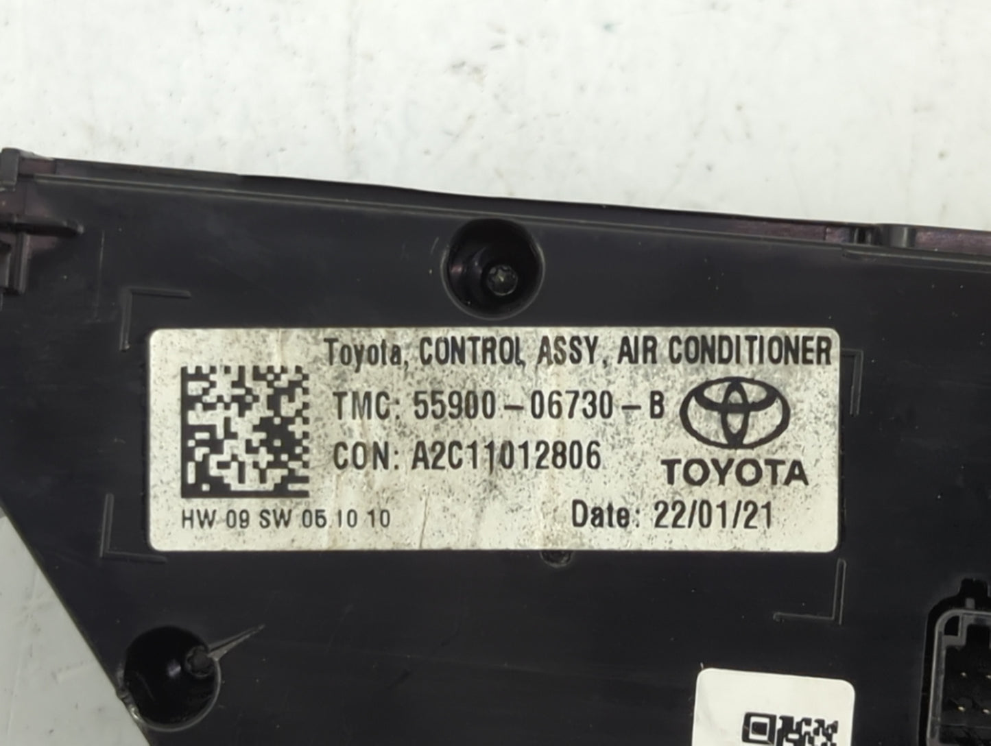 2018-2022 Toyota Camry Climate Control Module Temperature AC/Heater Replacement P/N:55900-06730-B Fits OEM Used Auto Parts -