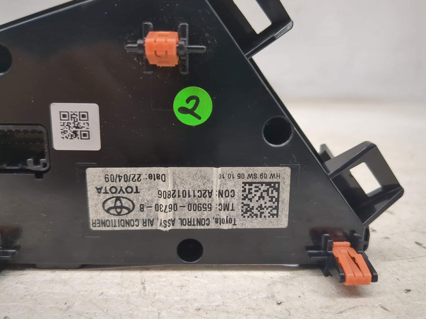 2018-2022 Toyota Camry Climate Control Module Temperature AC/Heater Replacement P/N:55900-06730-B A2C11012806 Fits OEM Used 