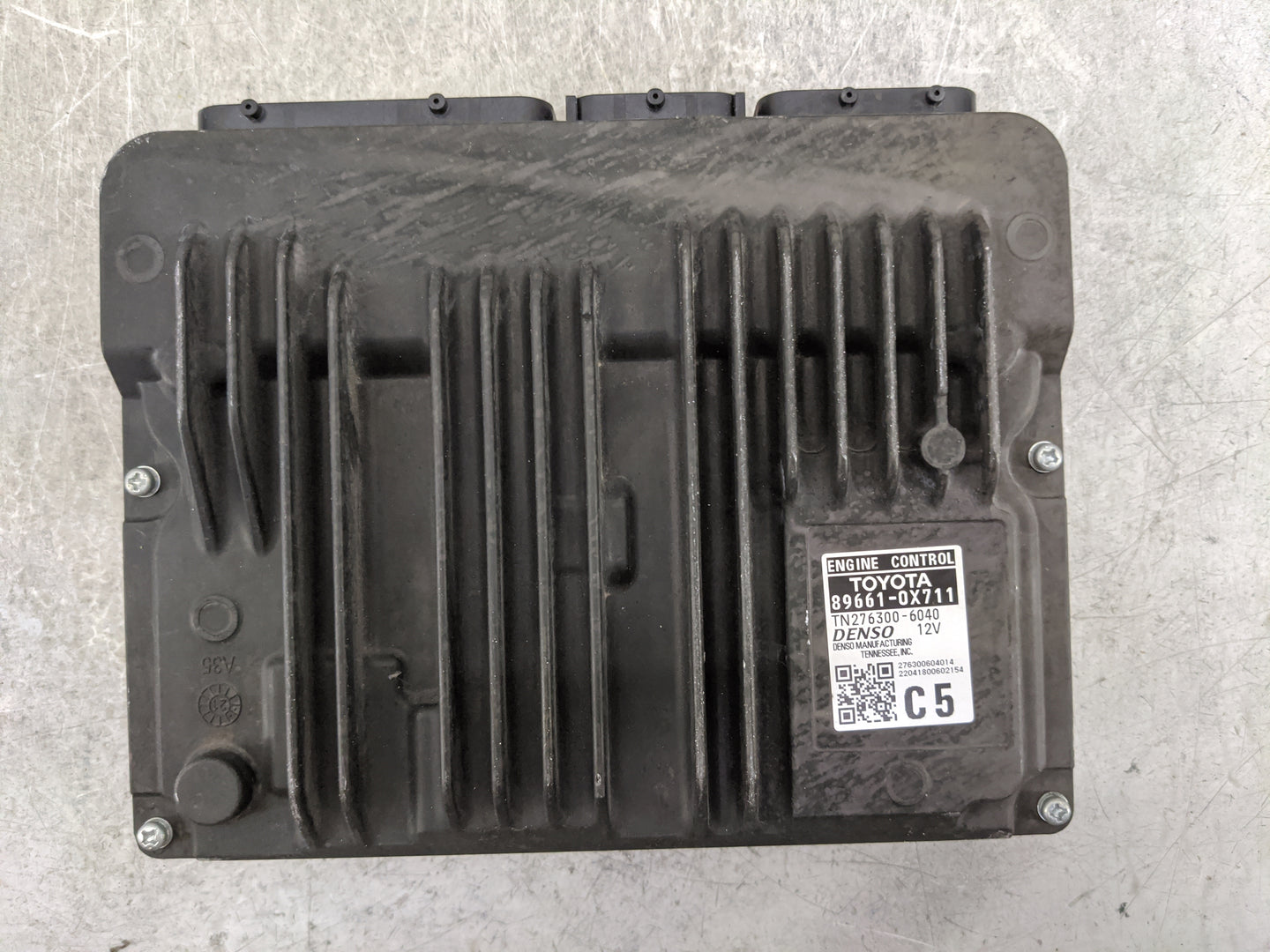 2020-2022 Toyota Camry PCM Engine Control Computer ECU ECM PCU OEM P/N:89661-0X711 TN276300-6040 Fits Fits 2020 2021 2022 OE