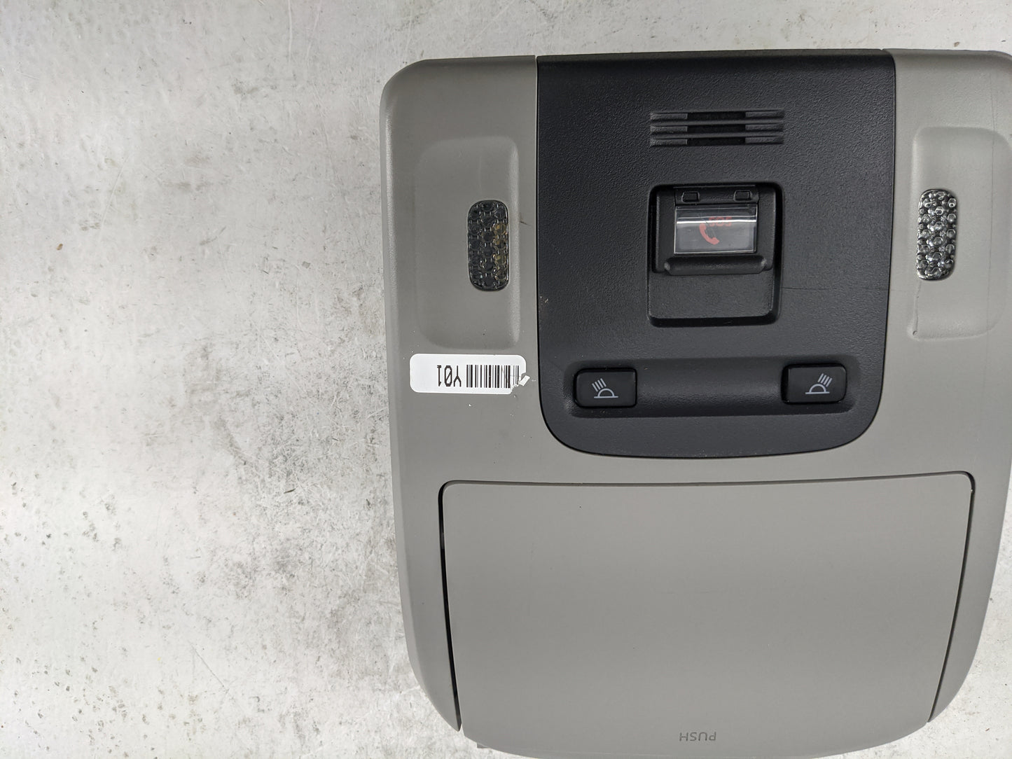 2022 Toyota Camry Overhead Roof Console Gray 1483261 - Oemusedautoparts1.com