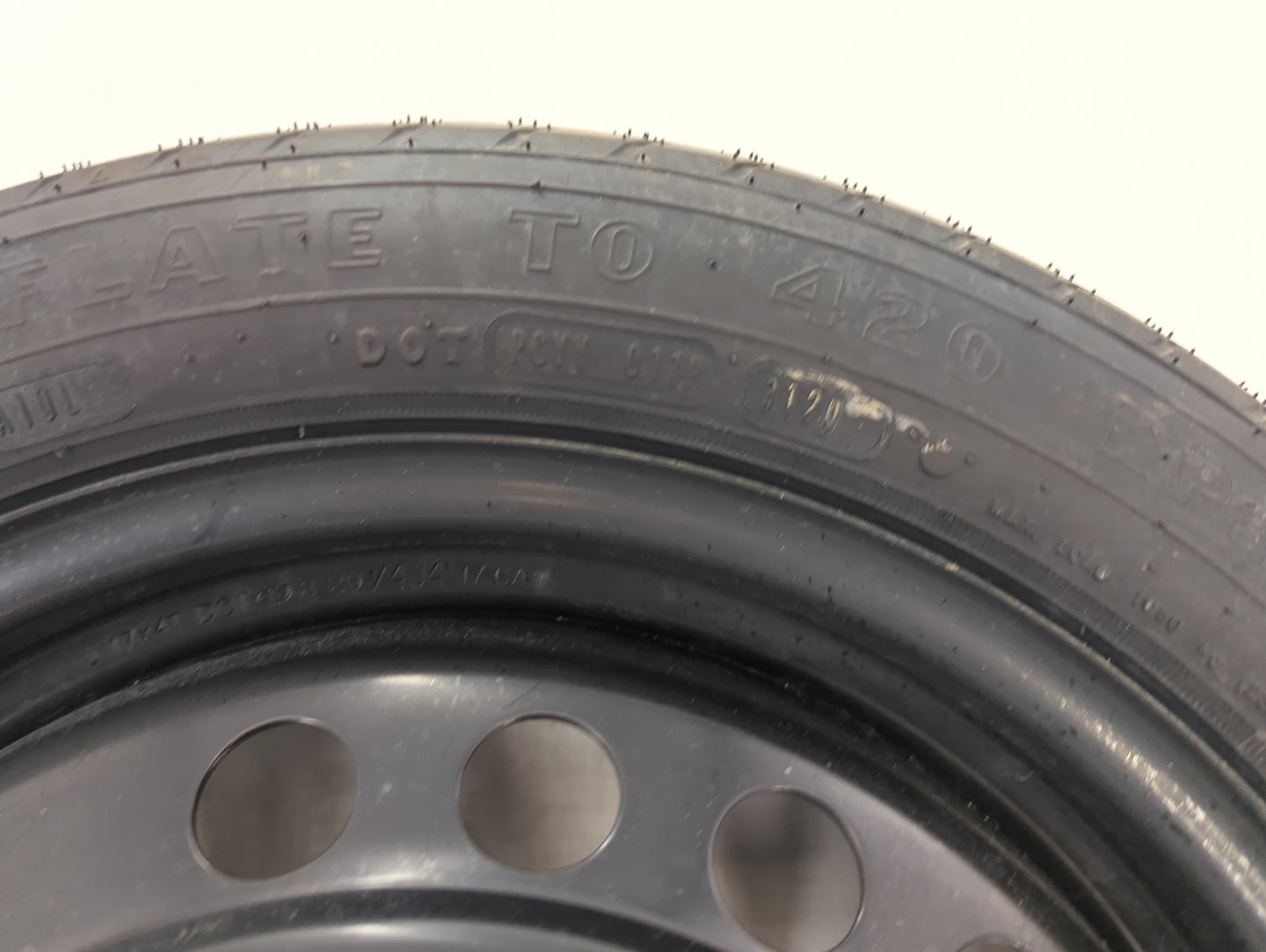 2018-2022 Toyota Camry Spare Donut Tire Wheel Rim Oem 1491196 - Oemusedautoparts1.com