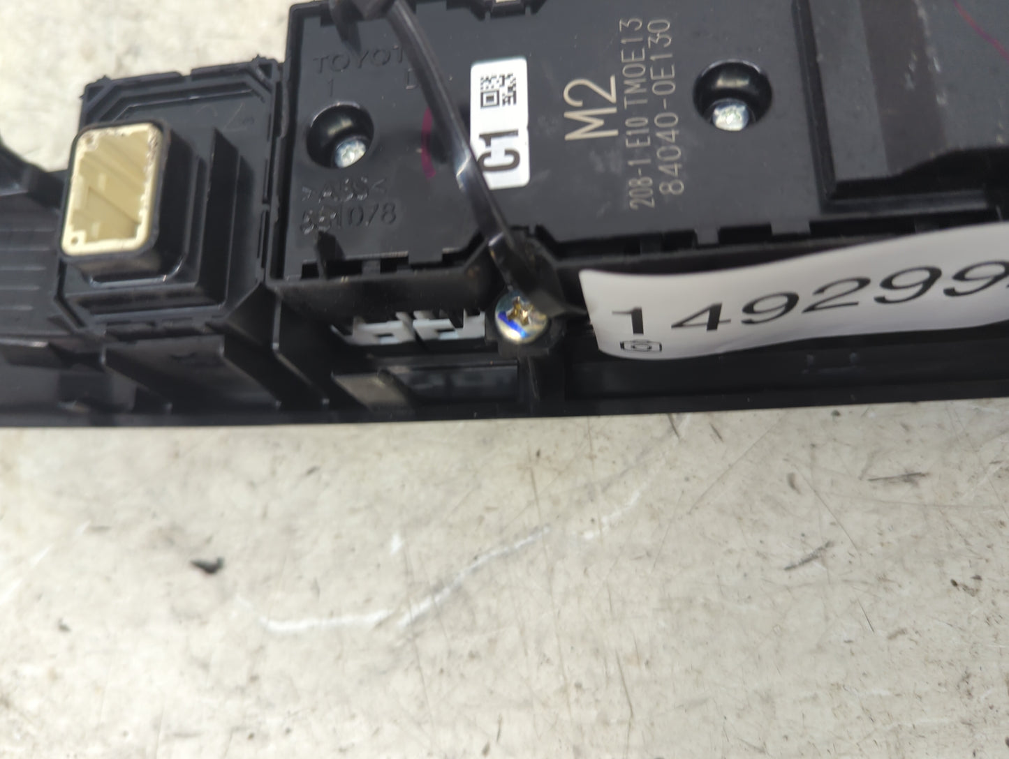 2018-2022 Toyota Camry Master Power Window Switch Replacement Driver Side Left P/N:84040-0E130 84040-06070 Fits OEM Used Aut