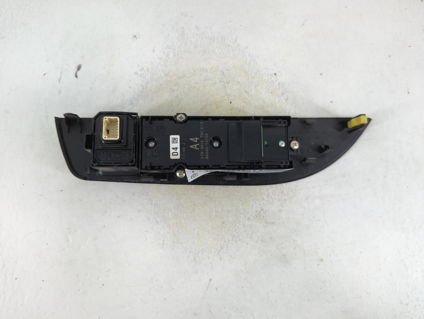 2022 Toyota Corolla Master Power Window Switch Replacement Driver Side Left Fits Fits 2019 2020 OEM Used Auto Parts - Oemuse