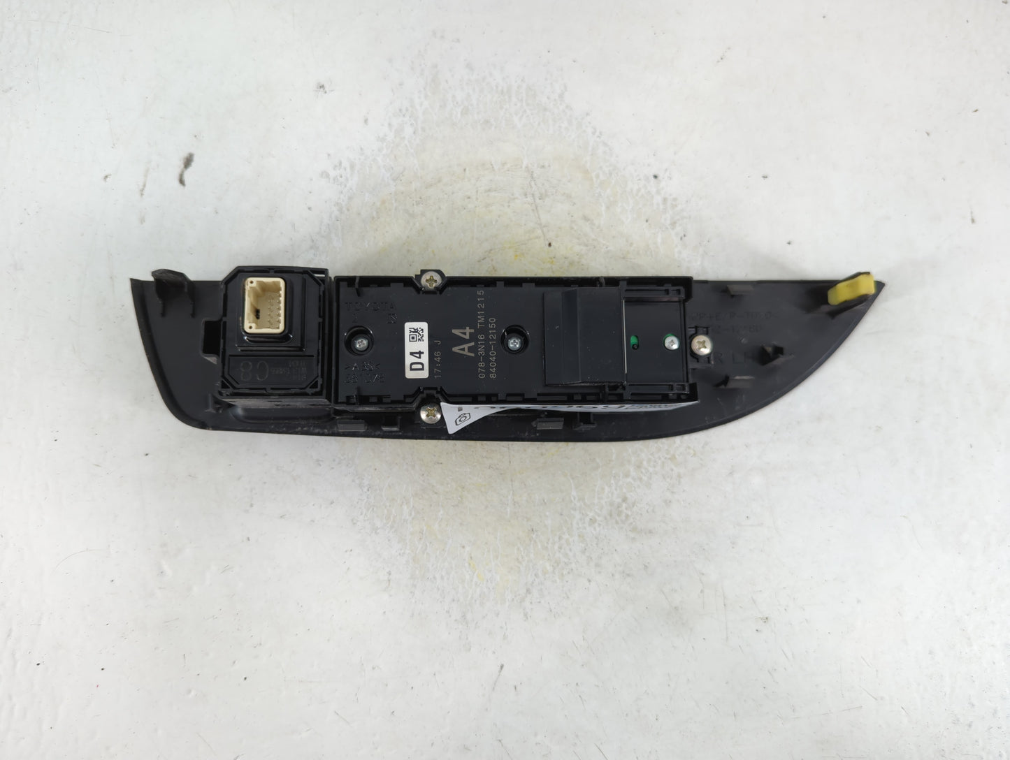 2022 Toyota Corolla Master Power Window Switch Replacement Driver Side Left Fits Fits 2019 2020 OEM Used Auto Parts - Oemuse