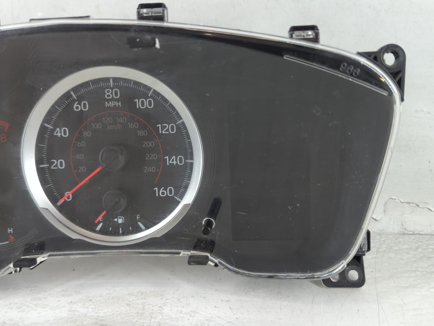 2022 Toyota Corolla Instrument Cluster Speedometer Gauges P/N:83800-1EB60 Fits OEM Used Auto Parts - Oemusedautoparts1.com