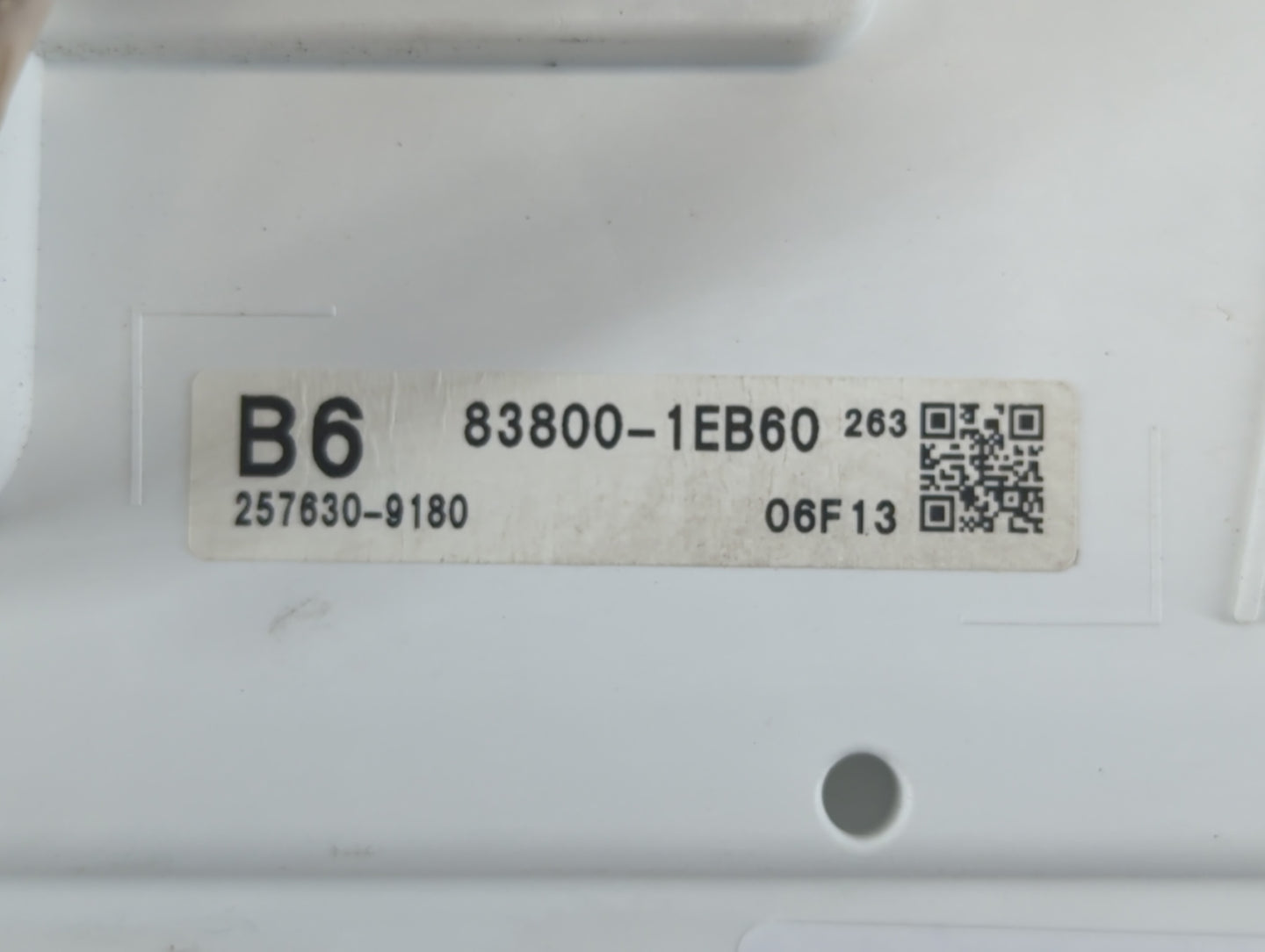 2022 Toyota Corolla Instrument Cluster Speedometer Gauges P/N:83800-1EB60 Fits OEM Used Auto Parts - Oemusedautoparts1.com