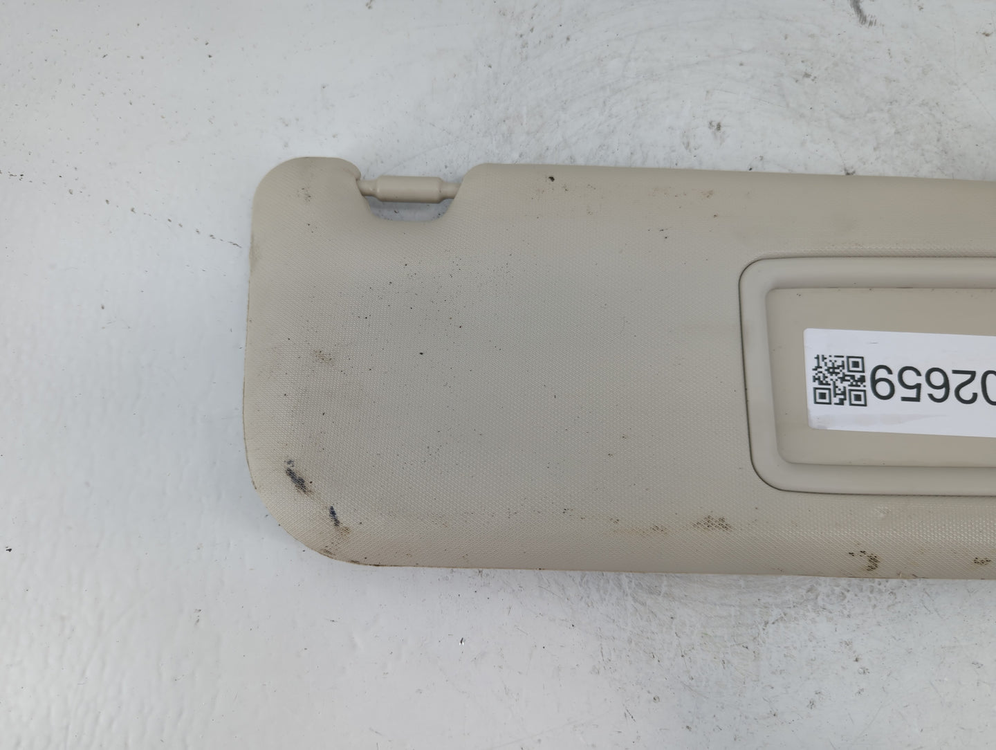 2022 Toyota Corolla Sun Visor Shade Replacement Passenger Right Mirror Fits OEM Used Auto Parts - Oemusedautoparts1.com