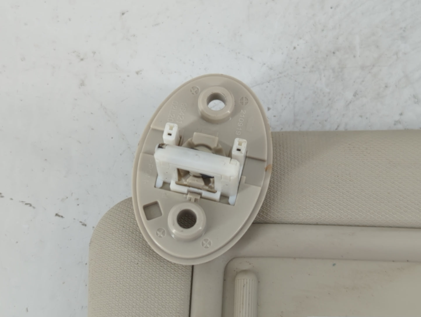 2022 Toyota Corolla Sun Visor Shade Replacement Driver Left Mirror Fits OEM Used Auto Parts - Oemusedautoparts1.com