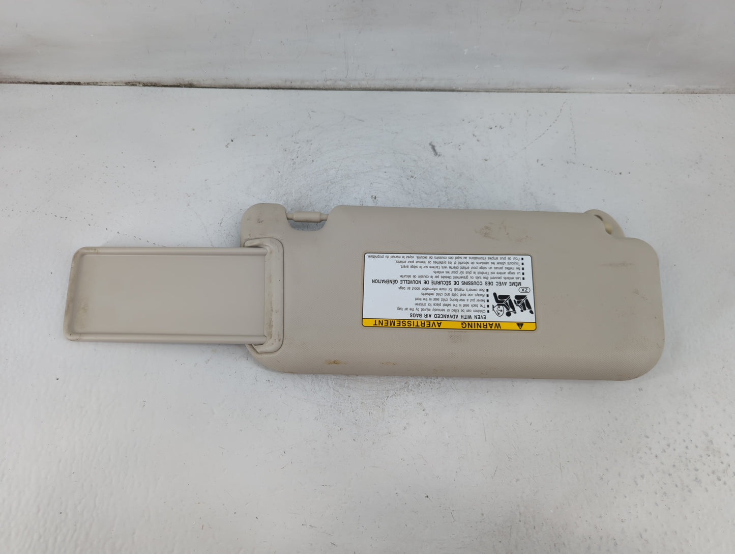 2022 Toyota Corolla Sun Visor Shade Replacement Driver Left Mirror Fits OEM Used Auto Parts - Oemusedautoparts1.com