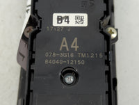 2022 Toyota Corolla Master Power Window Switch Replacement Driver Side Left P/N:84040-12150 Fits Fits 2019 2020 OEM Used Aut