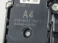 2022 Toyota Corolla Master Power Window Switch Replacement Driver Side Left P/N:84040-12150 078-3A17 Fits Fits 2019 2020 OEM