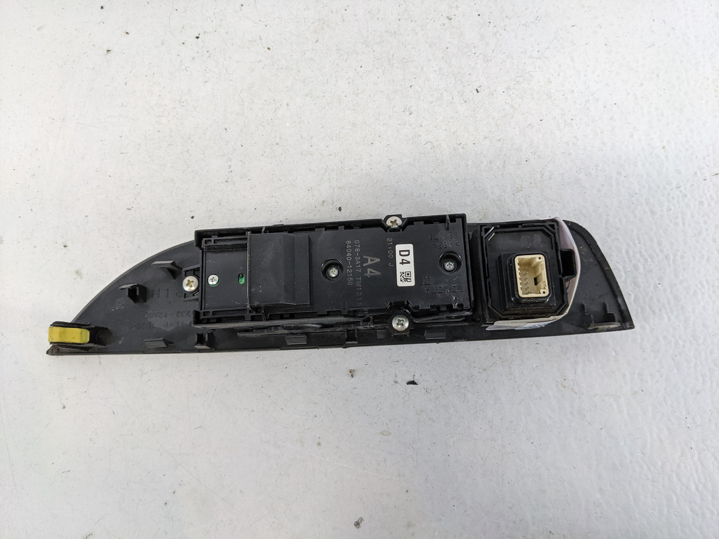 2022 Toyota Corolla Master Power Window Switch Replacement Driver Side Left P/N:84040-12150 078-3A17 Fits Fits 2019 2020 OEM