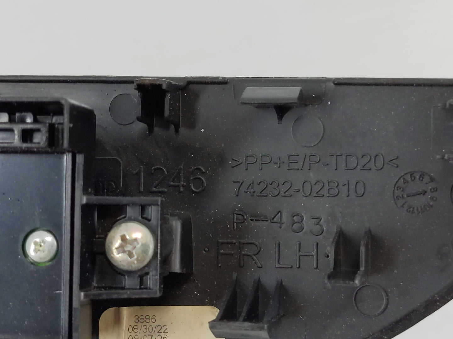 2022 Toyota Corolla Master Power Window Switch Replacement Driver Side Left P/N:74232-02B10 Fits Fits 2019 2020 OEM Used Aut