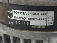 2020-2022 Toyota Corolla Alternator Replacement Generator Charging Assembly Engine OEM P/N:27060-0T480 Fits Fits 2020 2021 2
