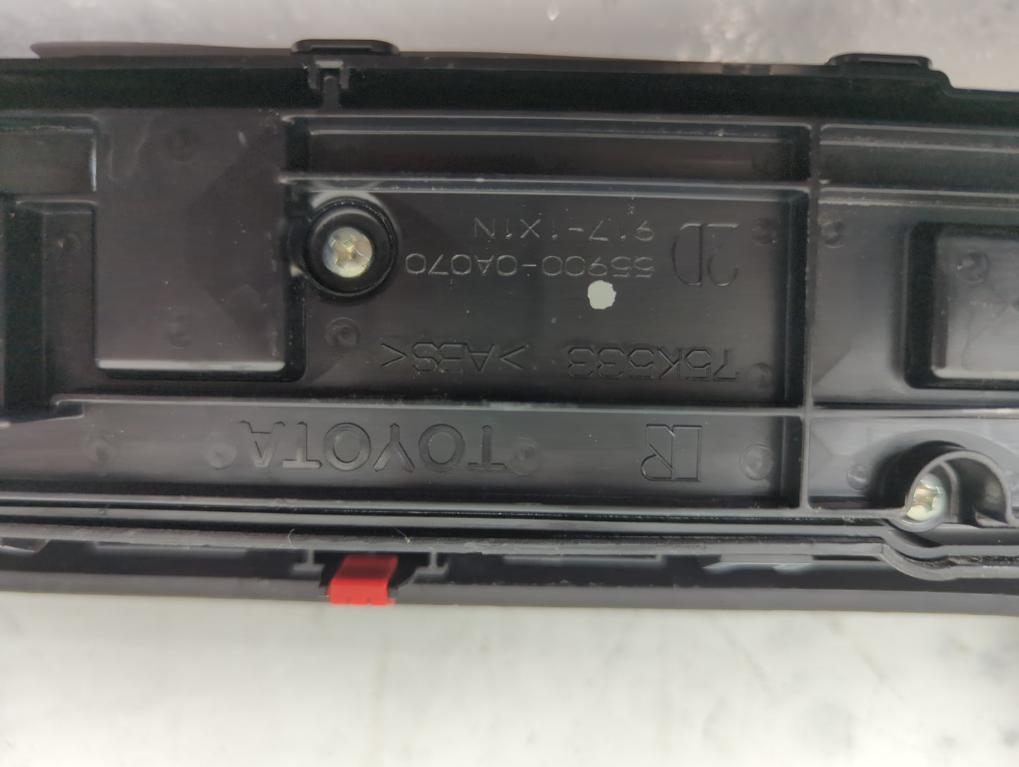 2022 Toyota Corolla Climate Control Module Temperature AC/Heater Replacement P/N:75K533 55900-0A070 Fits OEM Used Auto Parts