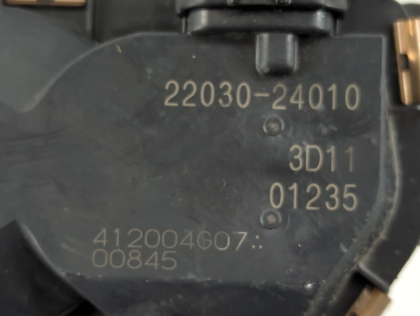 2019-2022 Toyota Corolla Throttle Body P/N:22030-24010 Fits Fits 2019 2020 2021 2022 OEM Used Auto Parts - Oemusedautoparts1