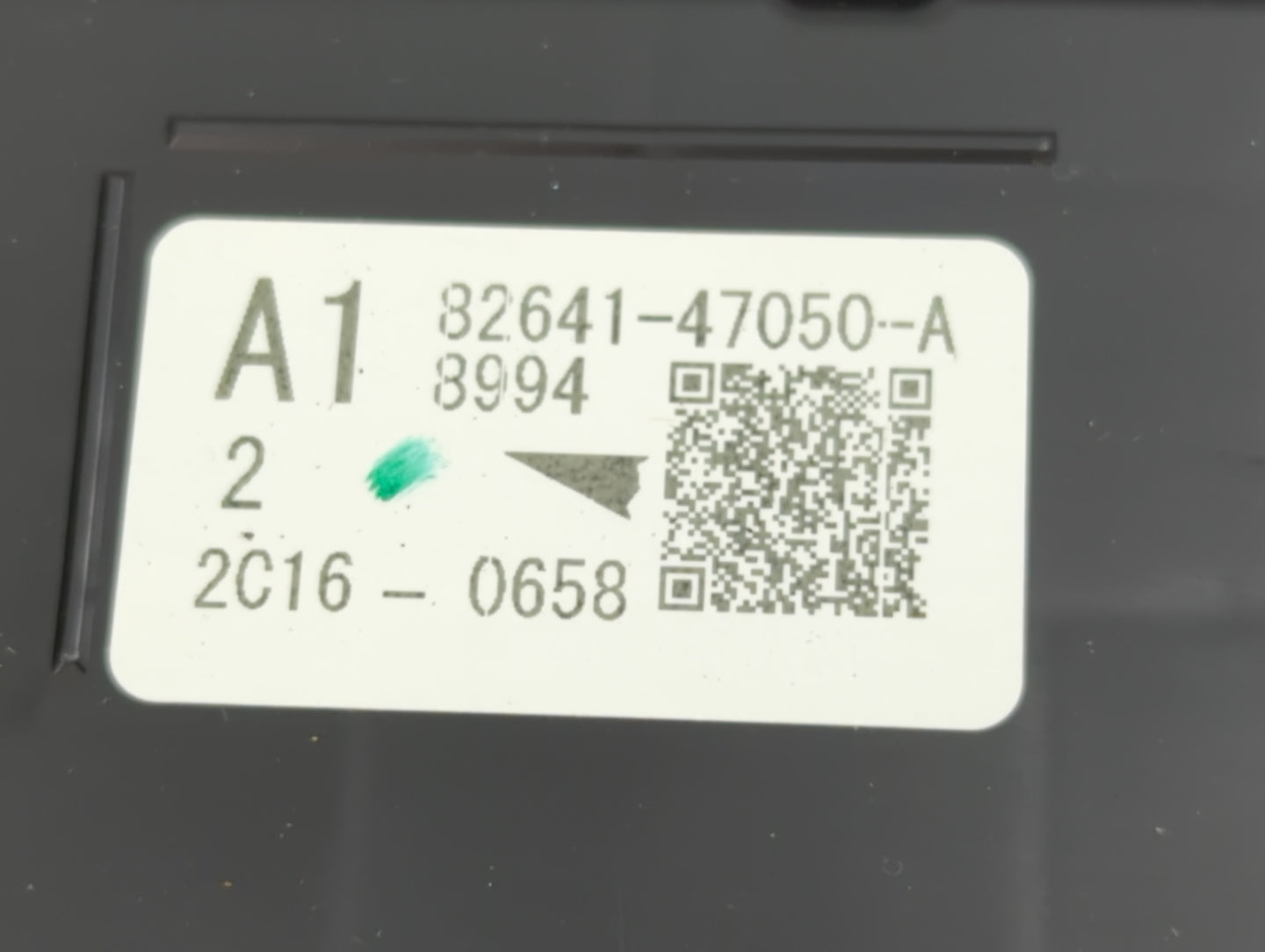2020-2022 Toyota Corolla Fusebox Fuse Box Panel Relay Module P/N:82641-47050-A Fits Fits 2020 2021 2022 OEM Used Auto Parts 