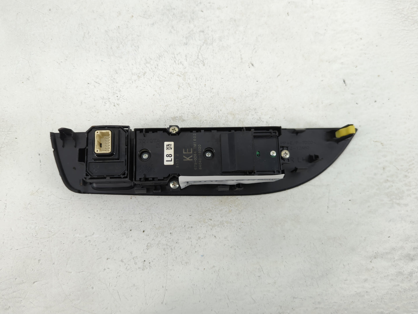 2019-2022 Toyota Corolla Master Power Window Switch Replacement Driver Side Left P/N:74232-12A80 Fits Fits 2019 2020 2021 20