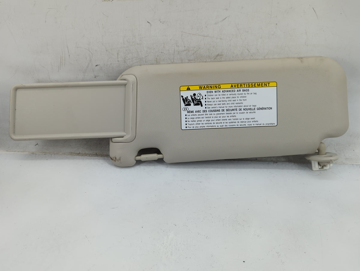 2022 Toyota Corolla Sun Visor Shade Replacement Passenger Right Mirror Fits OEM Used Auto Parts - Oemusedautoparts1.com