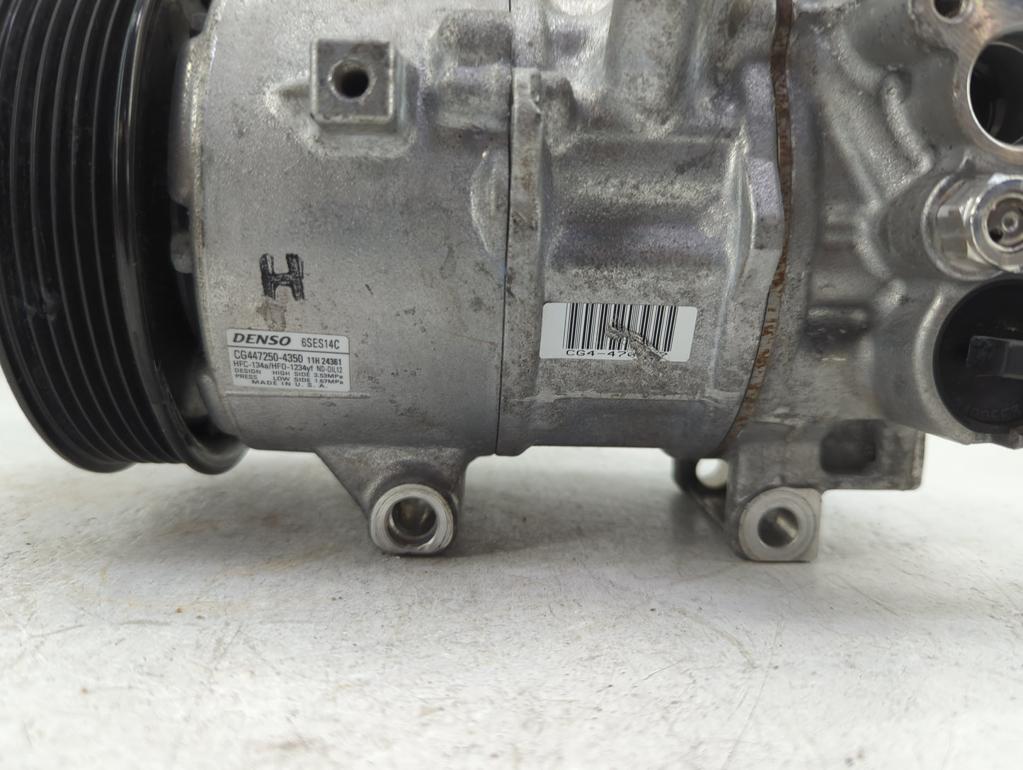 2019-2022 Toyota Corolla Air Conditioning A/c Ac Compressor Oem - Oemusedautoparts1.com