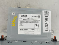 2021-2022 Toyota Corolla Radio AM FM Cd Player Receiver Replacement P/N:86140-02E71 Fits Fits 2021 2022 OEM Used Auto Parts 