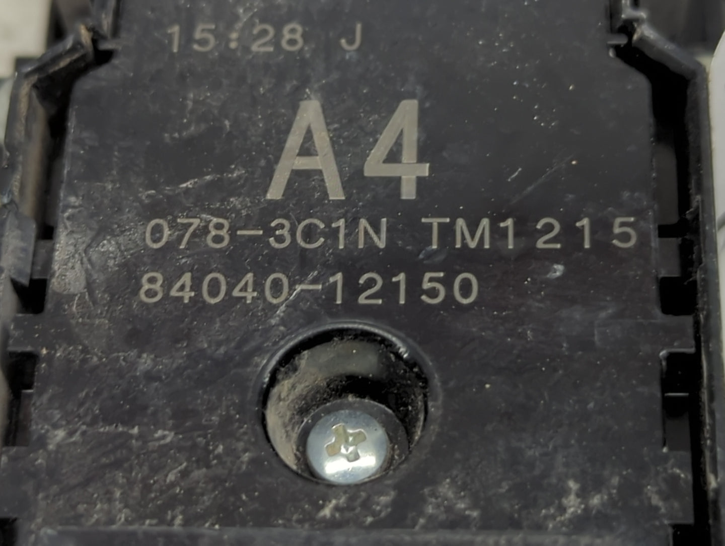 2022 Toyota Corolla Master Power Window Switch Replacement Driver Side Left P/N:84040-12150 Fits OEM Used Auto Parts - Oemus