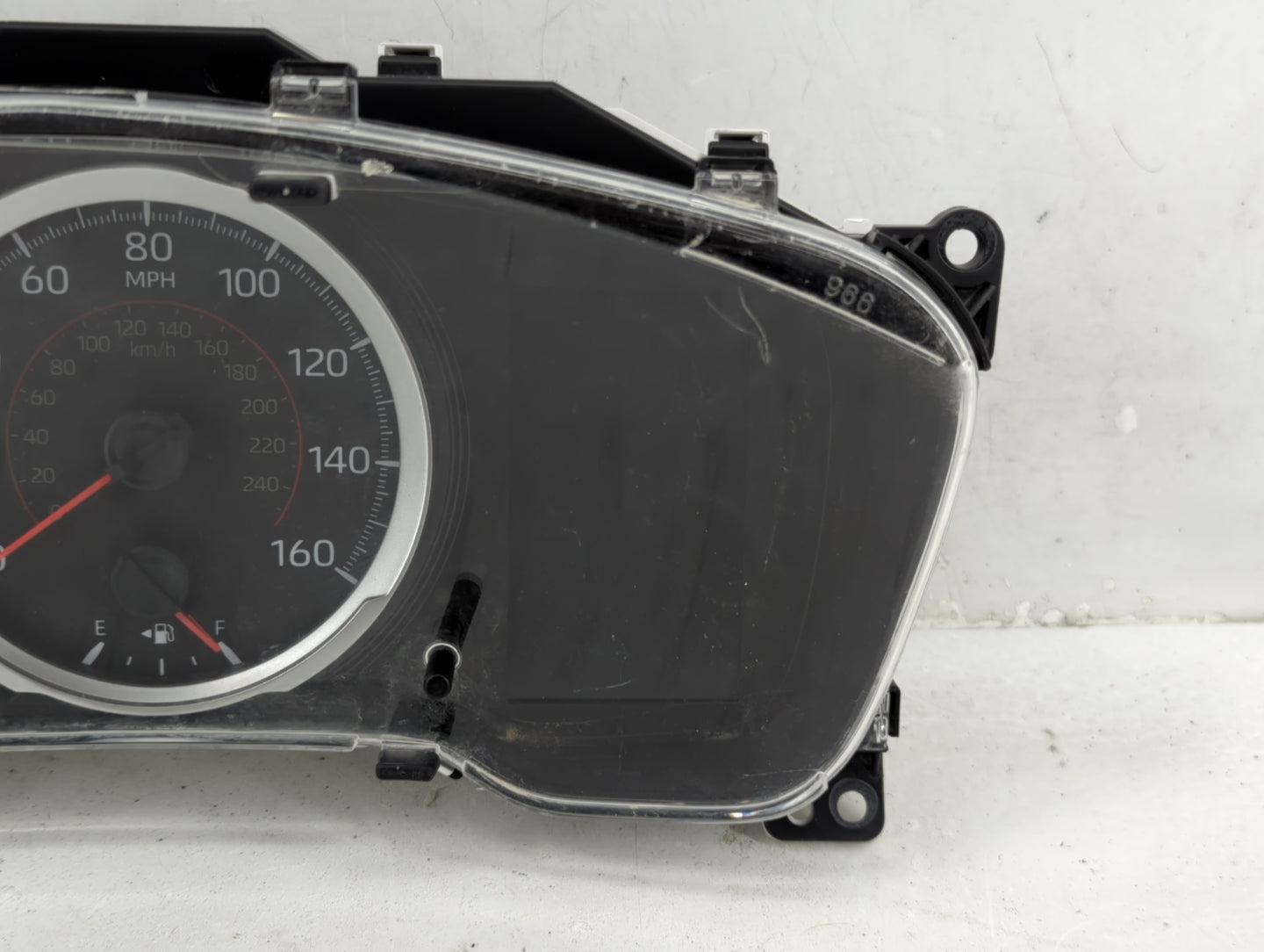 2022 Toyota Corolla Instrument Cluster Speedometer Gauges P/N:83800-1EB60 Fits OEM Used Auto Parts - Oemusedautoparts1.com