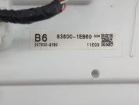 2022 Toyota Corolla Instrument Cluster Speedometer Gauges P/N:83800-1EB60 Fits OEM Used Auto Parts - Oemusedautoparts1.com