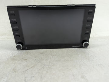 2021-2022 Toyota Corolla Radio AM FM Cd Player Receiver Replacement P/N:86140-02E71 Fits Fits 2021 2022 OEM Used Auto Parts 