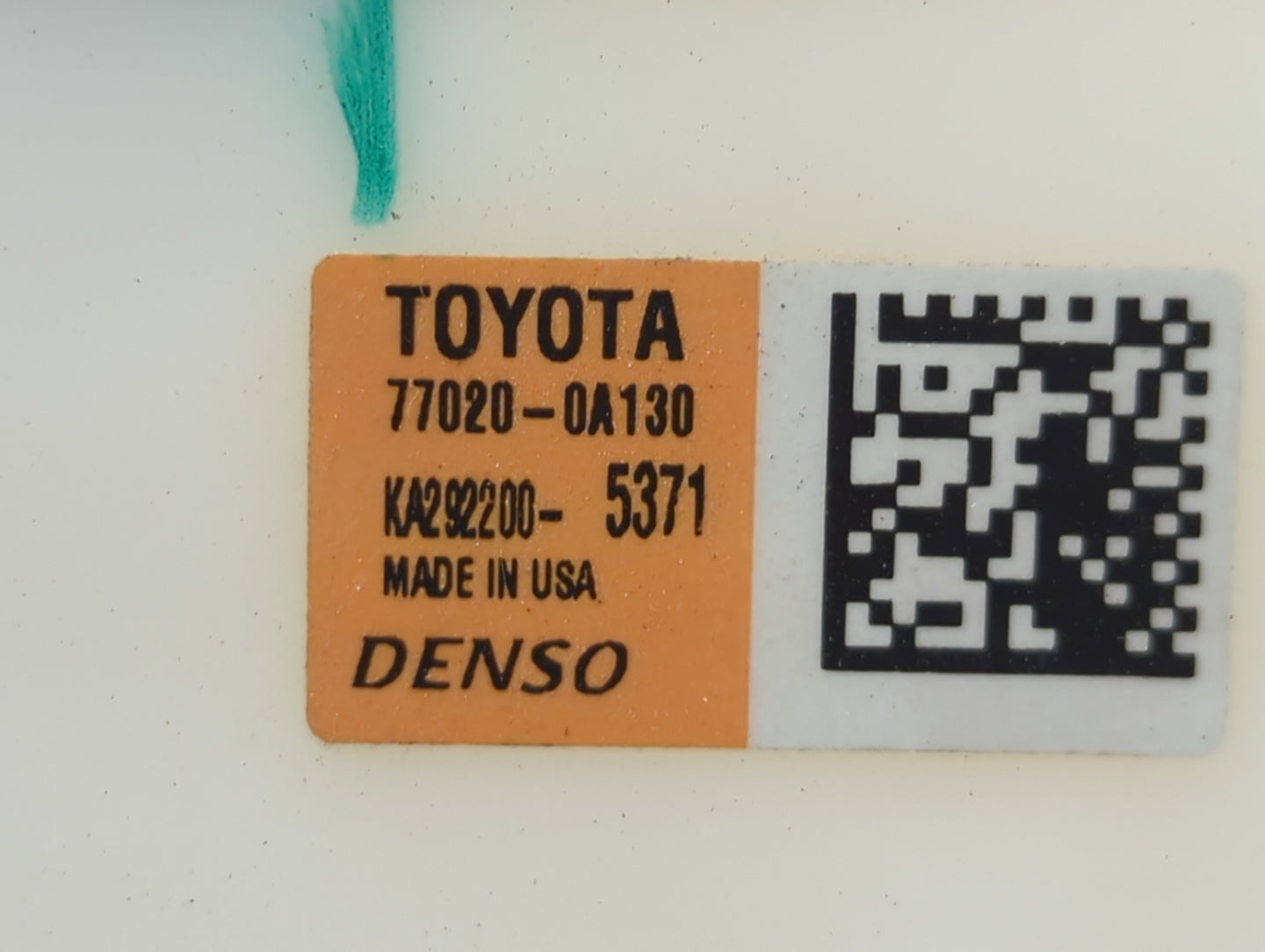 2019-2022 Toyota Corolla Electrical Gas Fuel Pump Assembly - Oemusedautoparts1.com