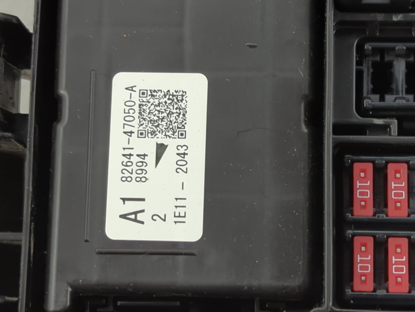 2020-2022 Toyota Corolla Fusebox Fuse Box Panel Relay Module P/N:82641-47050-A Fits Fits 2020 2021 2022 OEM Used Auto Parts 