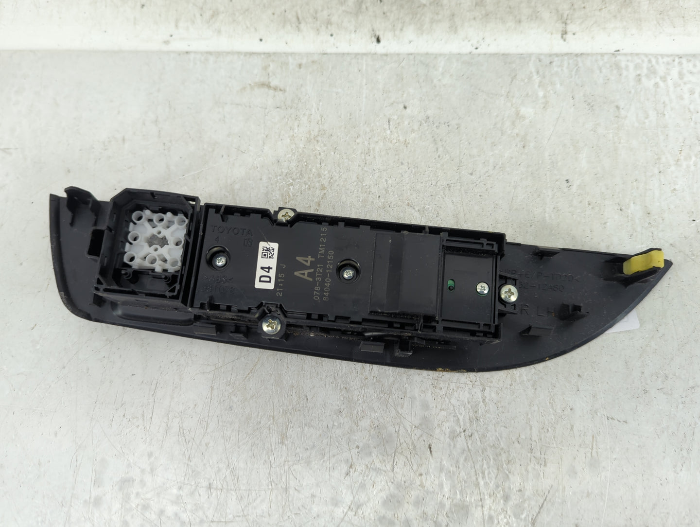 2022 Toyota Corolla Master Power Window Switch Replacement Driver Side Left P/N:84040-12150 Fits Fits 2019 2020 OEM Used Aut